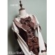 Alice Girl Bear Chocolate Short and Long Skirt and JSK(2nd Pre-Order/2 Colours/Full Payment Without Shipping)